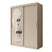 Meubella - Kledingkast Ulysses - Beige - 150 cm - Met spiegel