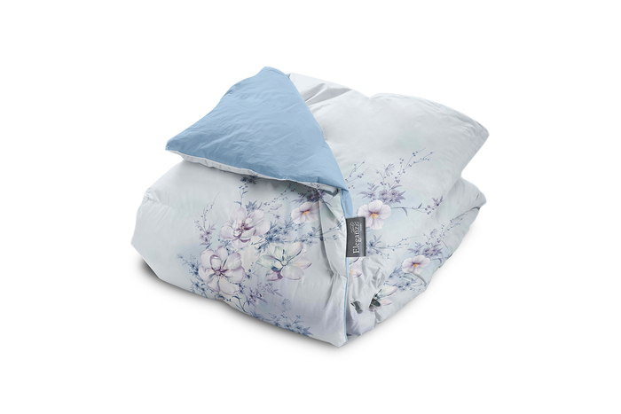 Eleganzzz Dekbedovertrek Micropercal Spring Dreams - blue