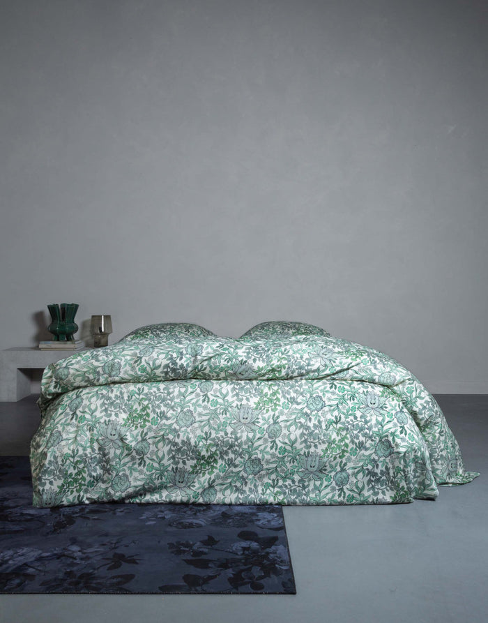 Essenza Dekbedovertrek Katoen Satijn Ophelia - greenish
