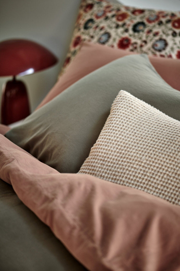 Pure 84 Dekbedovertrek Thyme | 200 x 200|220 cm | Groen | Satijnkatoen