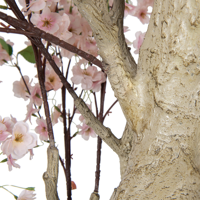 Clayre & Eef Kunst Kersenbloesem 320 cm Grijs Wit Kunststof