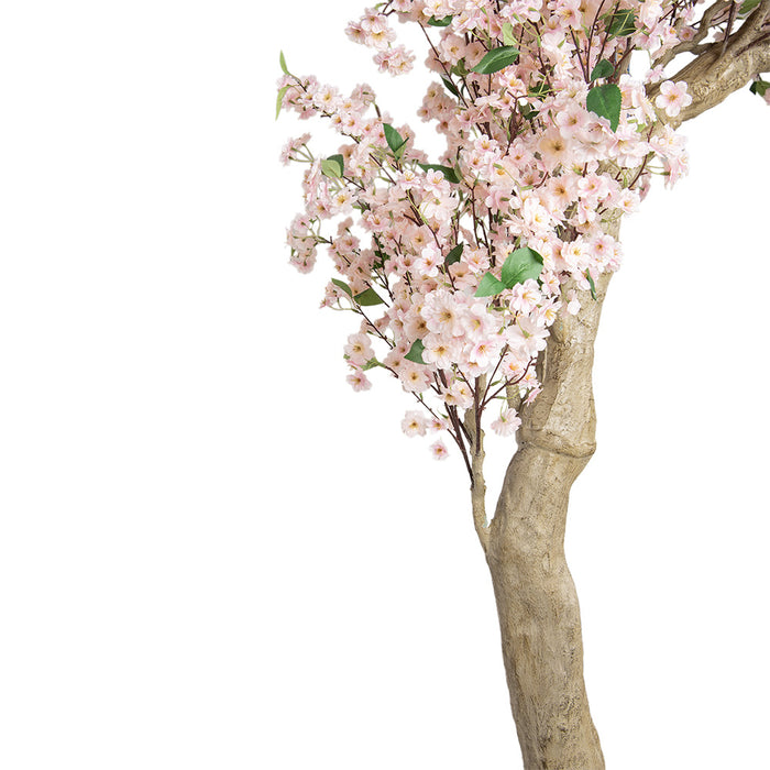 Clayre & Eef Kunst Kersenbloesem 320 cm Grijs Wit Kunststof
