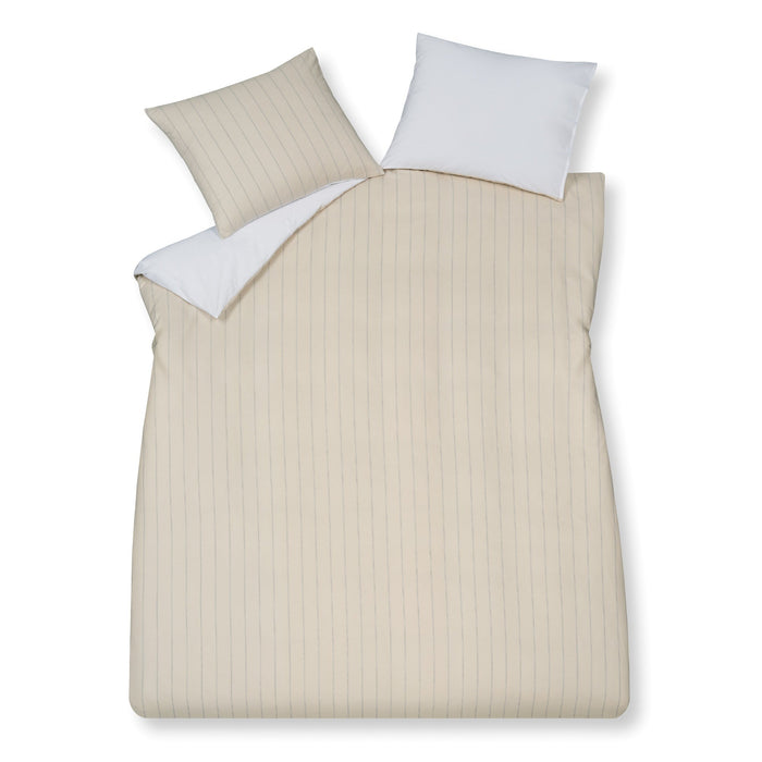 Dekbedovertrek Home Puglia Cream Tan | 200 x 200|220 cm | Beige