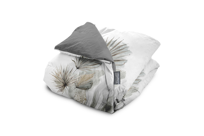 Eleganzzz Dekbedovertrek Micropercal Nature's Embrace - white