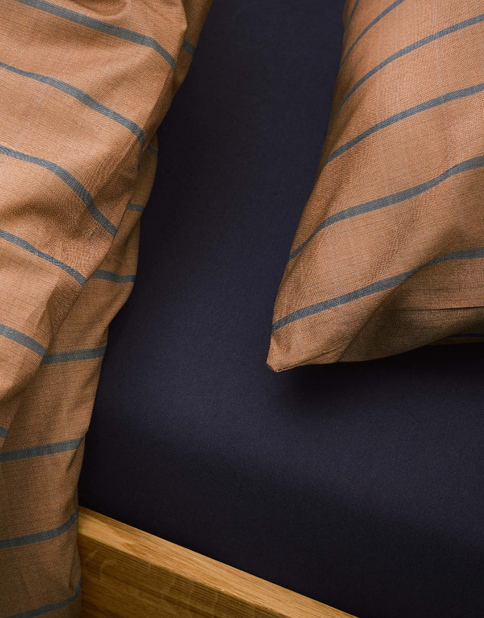 Marc O'Polo Dekbedovertrek Hennep Tencel Torsken - warm pecan