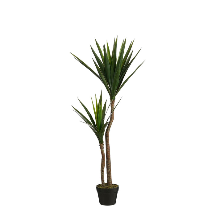 Mica Decorations Kunstplant Yucca - 70x70x120 cm - Polyester - Groen