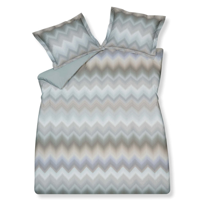 Ziggy Dekbedovertrek Pearl Blue | 200 x 200|220 cm | Blauw