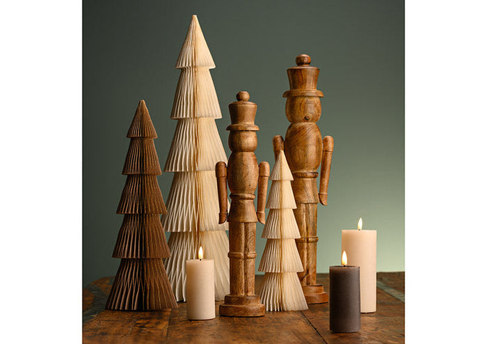 SVJ Kaars LED - 8x8x13 cm - Wax - Champagne