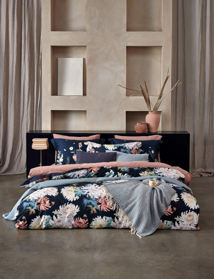 Pure 84 Dekbedovertrek Rose Dawn | 200 x 200|220 cm | Bruin | Roze