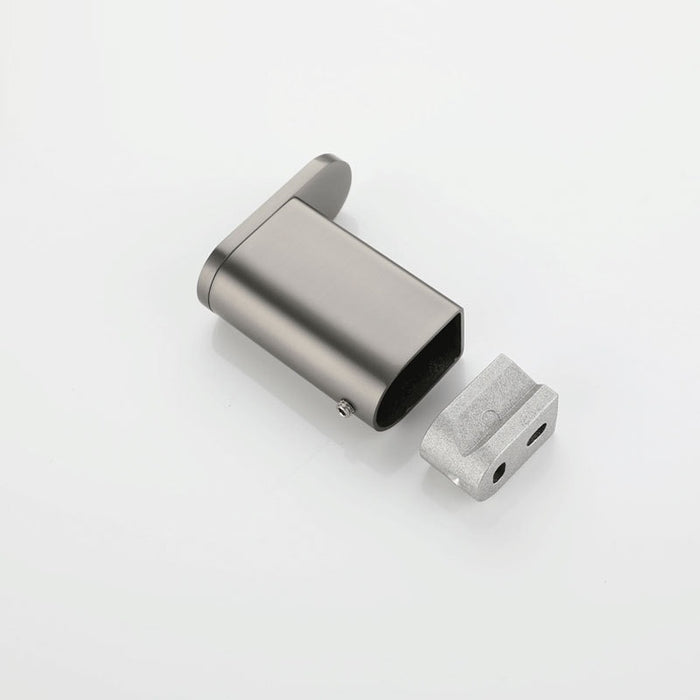 XIVADA Handdoekhaakje Dona - Inclusief schroefset - Zilver - Set van 2