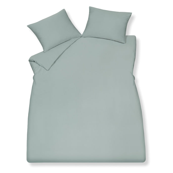 Pure 84 Dekbedovertrek Pearl Blue | 200 x 200|220 cm | Blauw