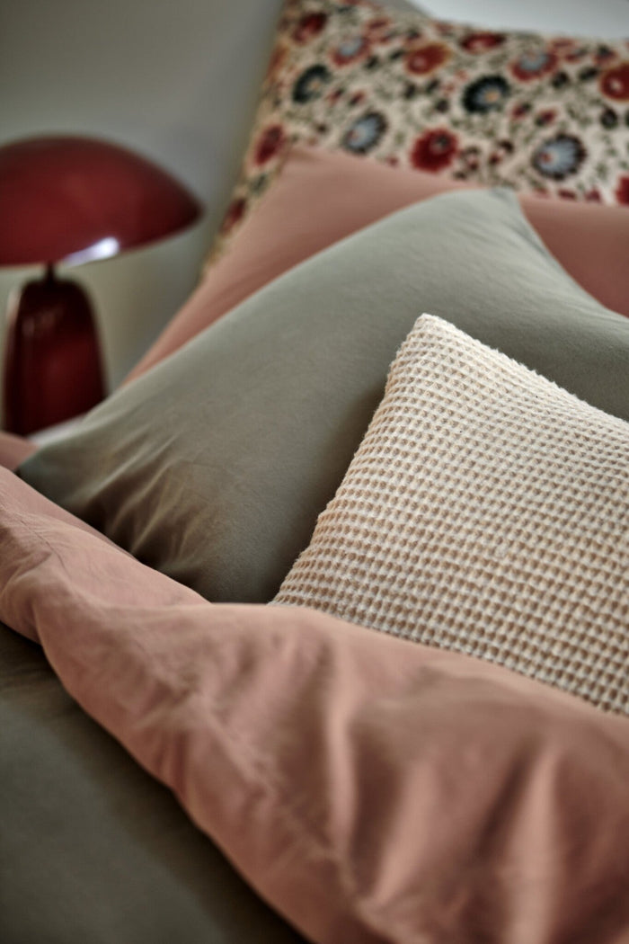 Pure 84 Dekbedovertrek Rose Dawn | 140 x 200|220 cm | Bruin | Roze