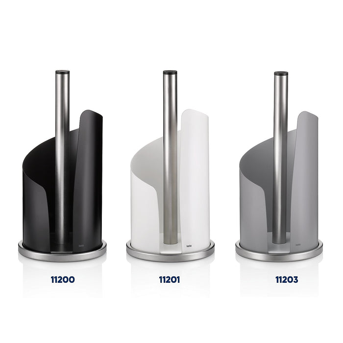 Keukenrolhouder Zwart - Kela | Stella