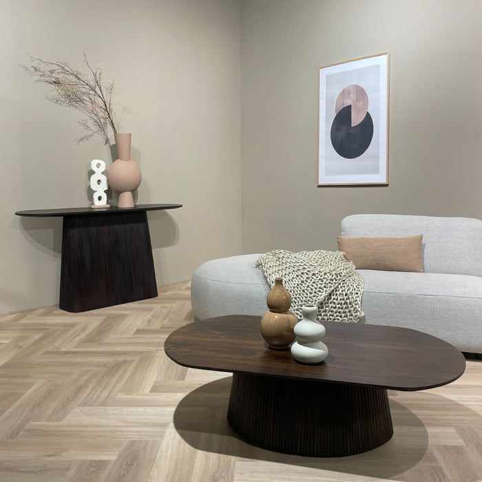 Livingfurn - Salontafel - Salvator Walnut Oval 120