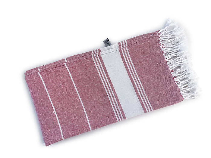 Eleganzzz Hamamdoek 90x180cm - red