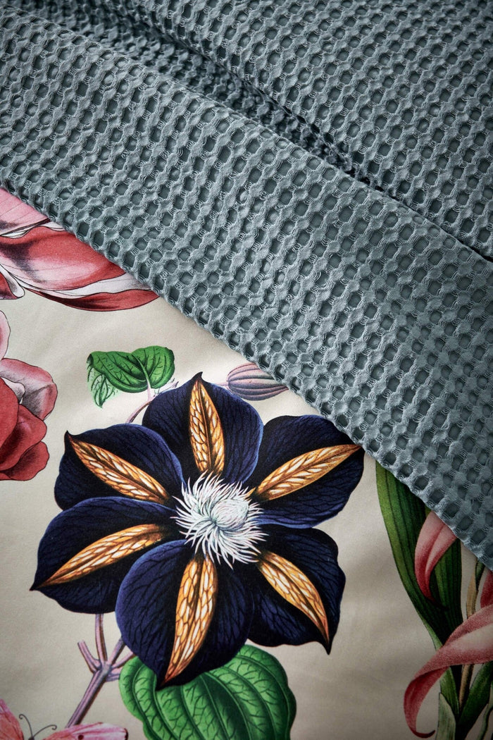 Home Pique Sprei Pearl Blue | 160 x 250 cm | Blauw | Katoen