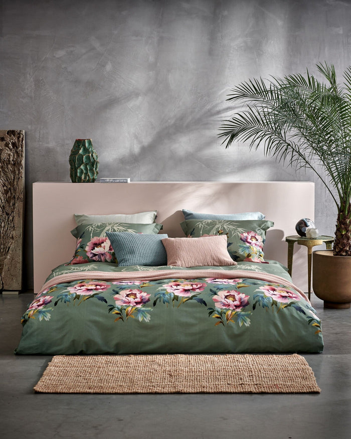 Home Pique Sprei Pearl Blue | 160 x 250 cm | Blauw | Katoen