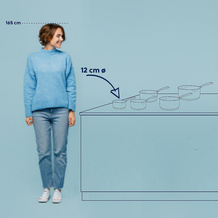 Steelpan RVS, 0,6 L - Kela | Flavoria