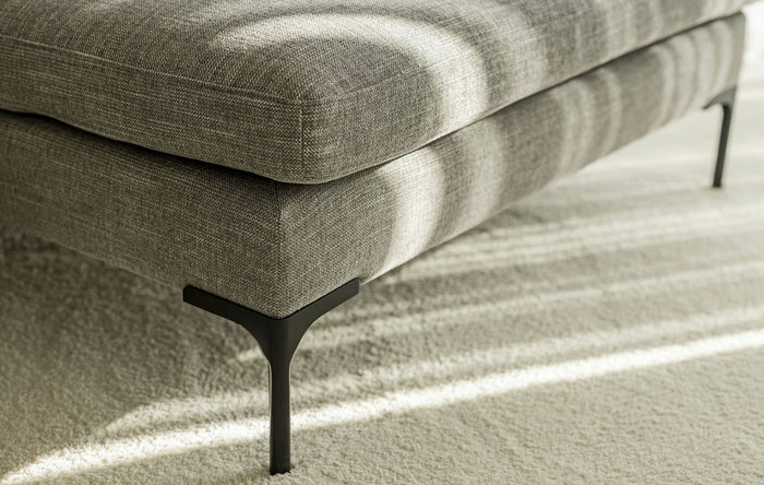 Sits Elton 3-Zits + Wide Chaise Lounge Grijs Beige Rechts|Links