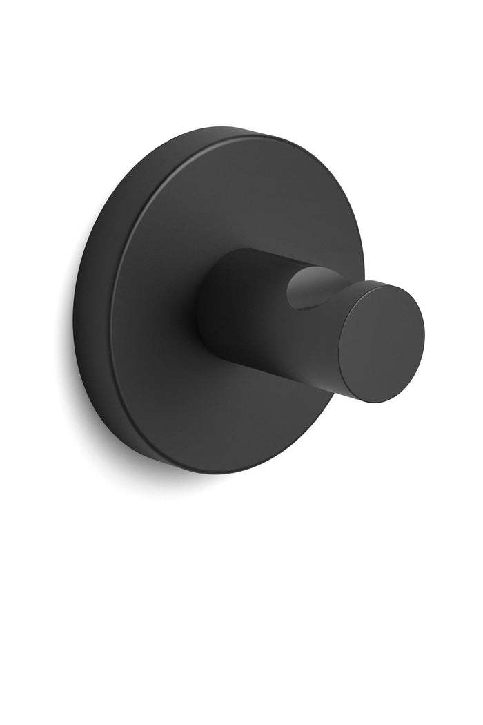 Scala Handdoekhaak | Zwart | Staal