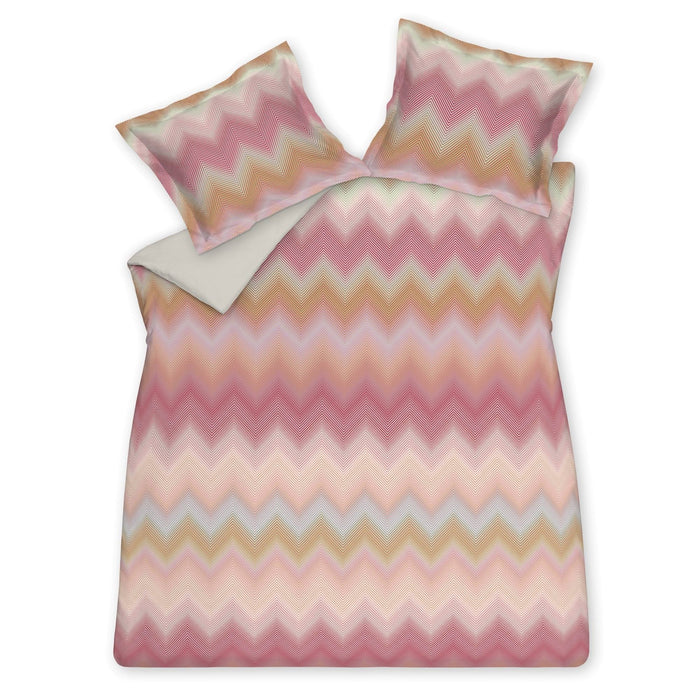 Ziggy Dekbedovertrek Pink | 200 x 200|220 cm | Roze | Satijnkatoen