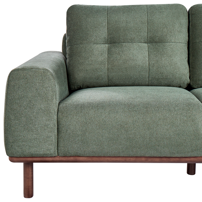 Beliani - LAURILA - Tweezitsbank - Groen - Stof