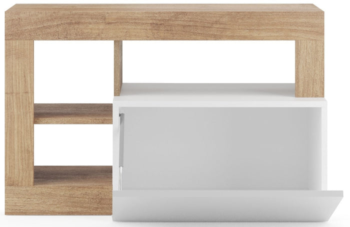 Benvenuto Design Hamburg Hoogglans Wit | Kadiz Eiken Halbank