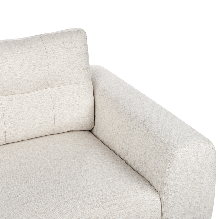 Beliani - LAURILA - Tweezitsbank - Lichtbeige - Stof