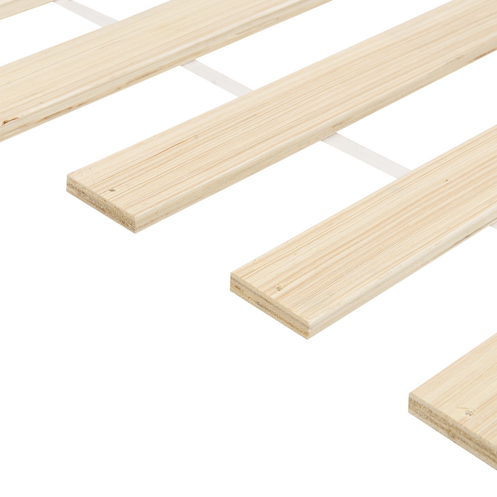 Beliani-OLENDON-Tweepersoonsbed-Lichtbruin-180 x 200 cm-Dennenhout