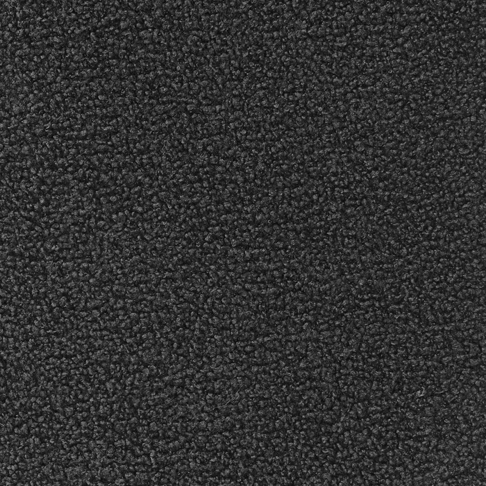 Beliani - TAMRE - Bankje - Zwart|Lichtbruin - Bouclé