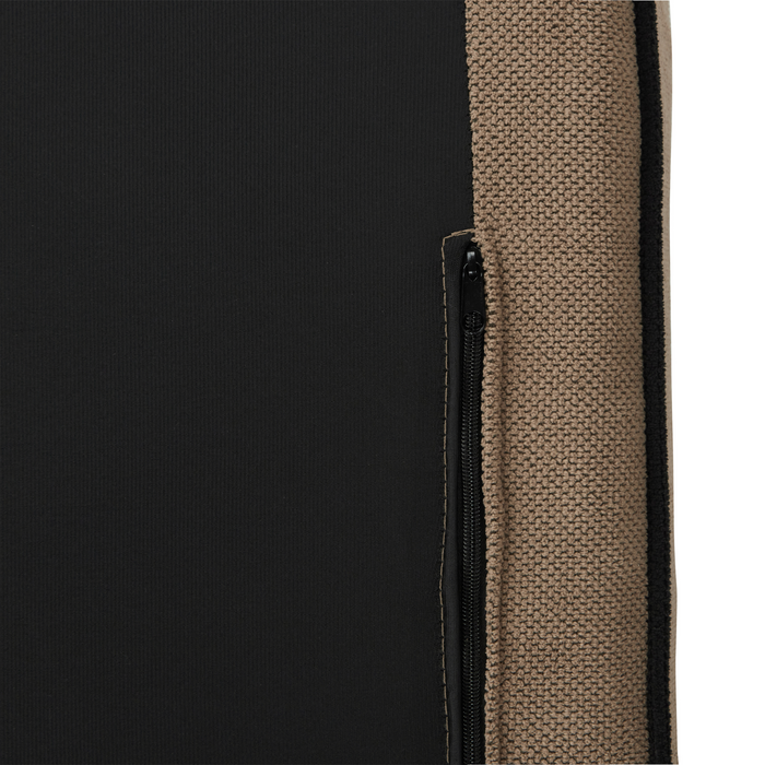 Beliani - ALTAN - Hoekbank - Lichtbruin - Linkerzijde - Polyester