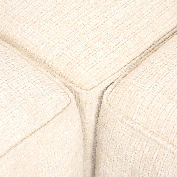 Richmond Interiors Lusso Beige Chenille Hoekbank