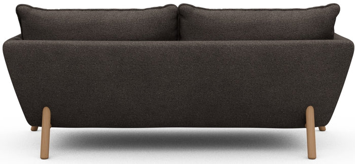 Kragelund Hasle 2-zits Bank Taupe Bouclé | Eiken