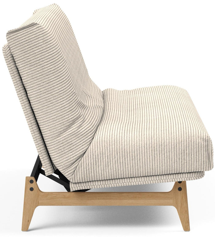 Innovation Aslak Ivory Corduroy Slaapbank 140 cm