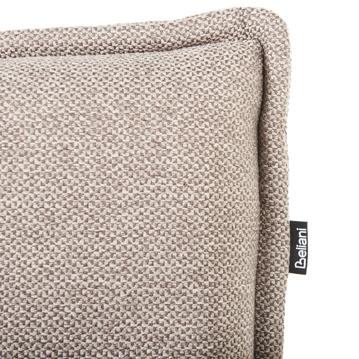 Beliani - LESTRE - Tweepersoonsbed - Taupe - 180 x 200 cm - Linnen