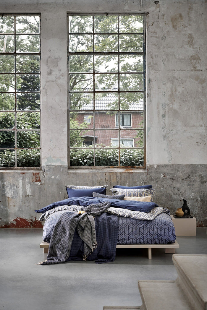 Home 95 Kussensloop Blue Ink | 40 x 55 cm | Blauw