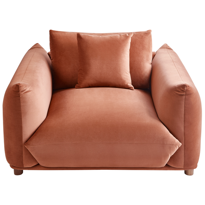 Beliani - LUVOS - Banken set - Goudbruin - Fluweel