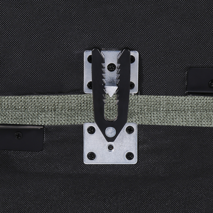 Beliani - ALNES - Modulaire bank - Donkergroen - 5-zits - Stof