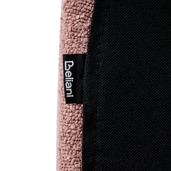 Beliani-VAUCLUSE-Tweepersoonsbed-Pastelroze-180 x 200 cm-Bouclé