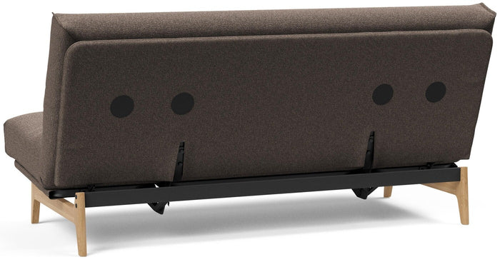 Innovation Aslak Taupe Bouclé Slaapbank 140 cm