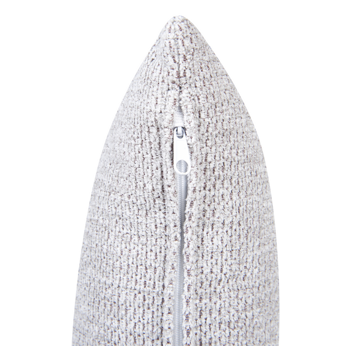 Beliani - HOLT - Hoekbank - Lichtgrijs - Linkszijdig - Polyester