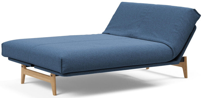 Innovation Aslak Blauw Bouclé Slaapbank 140 cm