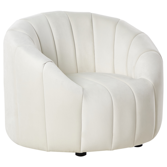 Beliani - MALUNG - Bankenset - Gebroken wit - Fluweel