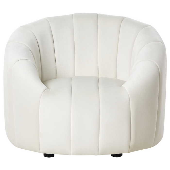 Beliani - MALUNG - Bankenset - Gebroken wit - Fluweel