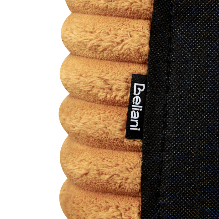 Beliani - FLAYAT - Tweepersoonsbed - Oranje - 140 x 200 cm - Corduroy