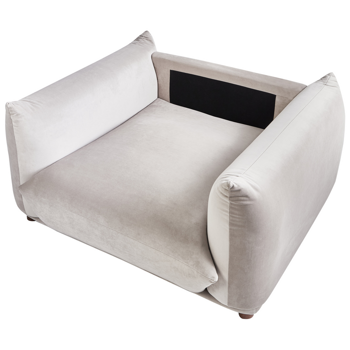 Beliani - LUVOS - Banken set - Taupe - Fluweel