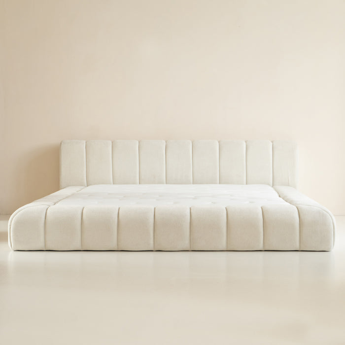 Adore - Designbed Beige Boxspring 180 x 200 Incl Matras