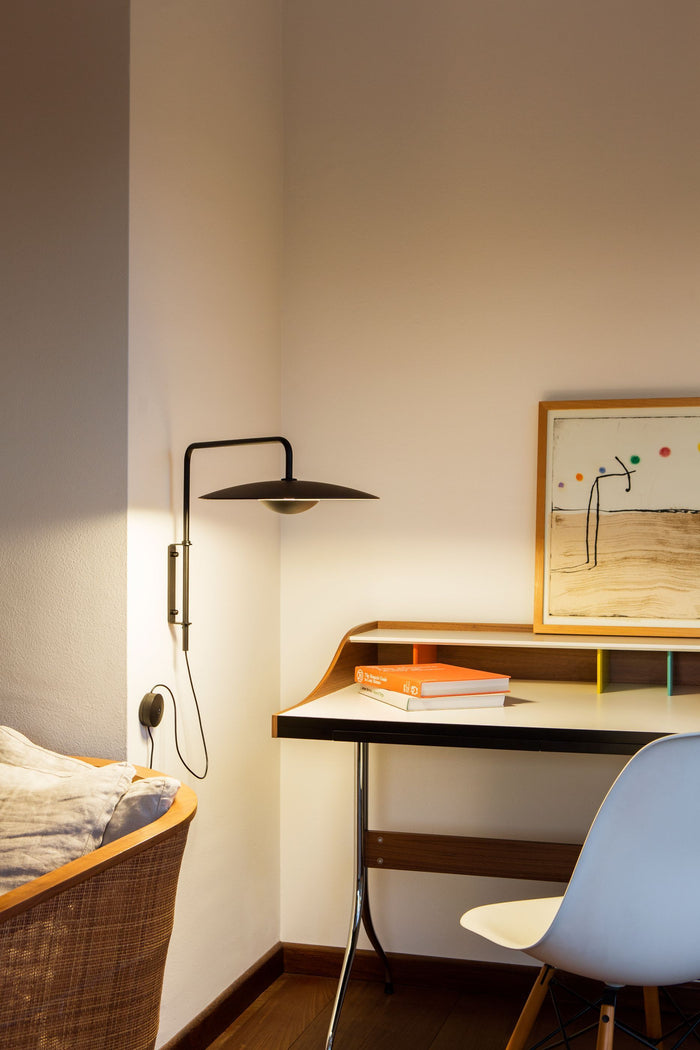 Marset Ginger A wandlamp LED plug-in eiken