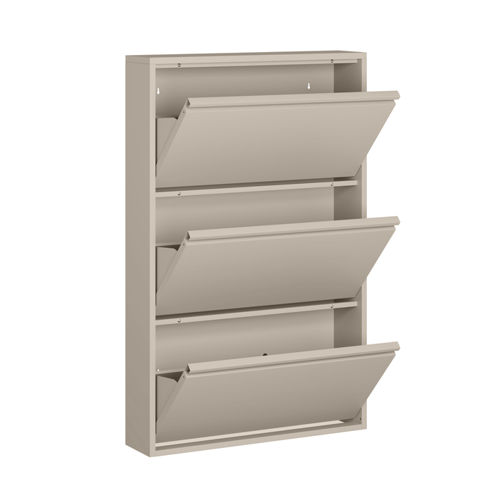 by fonQ Klip Schoenenkast - 3 Vakken - Cashmere