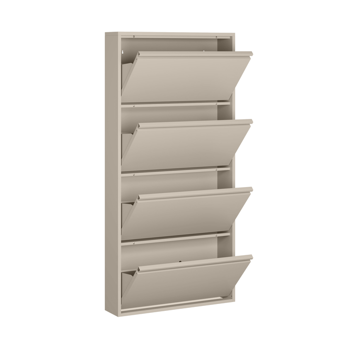 by fonQ Klip Schoenenkast - 4 Vakken - Cashmere